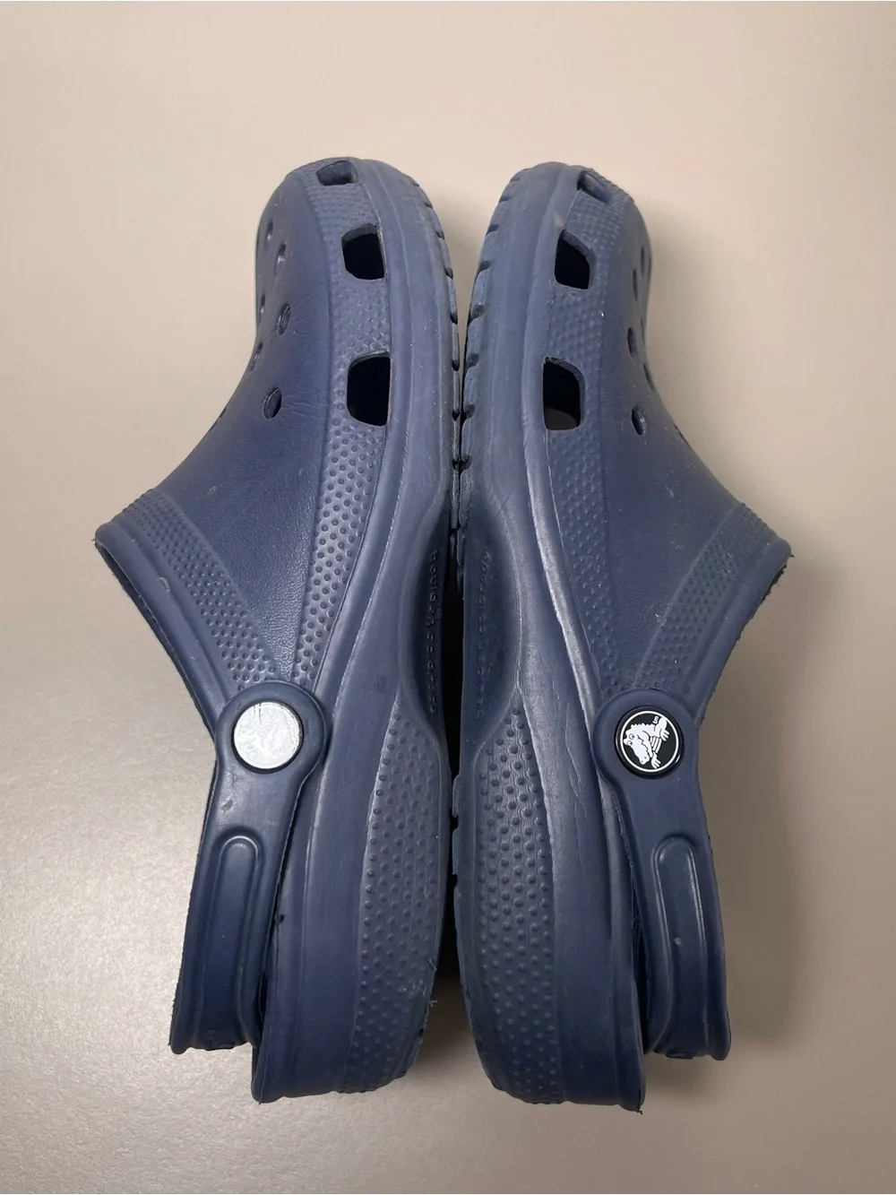 CROCS Blue Navy Classic Clogs  Unisex Kids Juniors Size 6